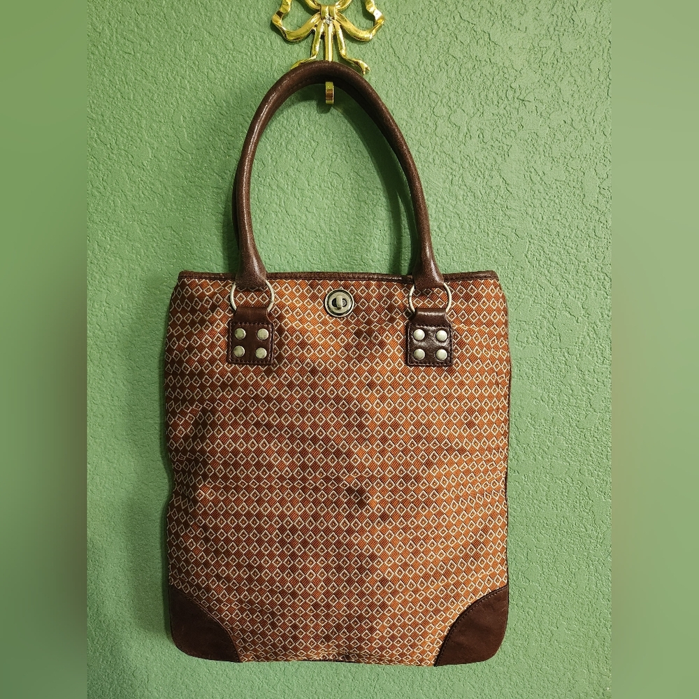 Cynthia Rowley Turnlock Tote Bag